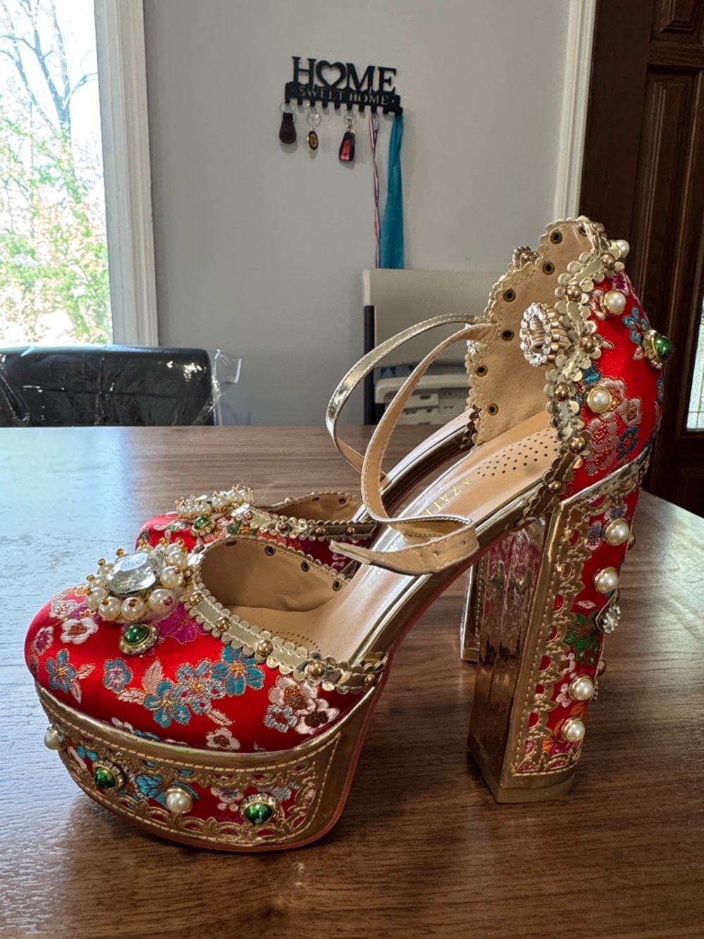 Azalea Wang fancy heels